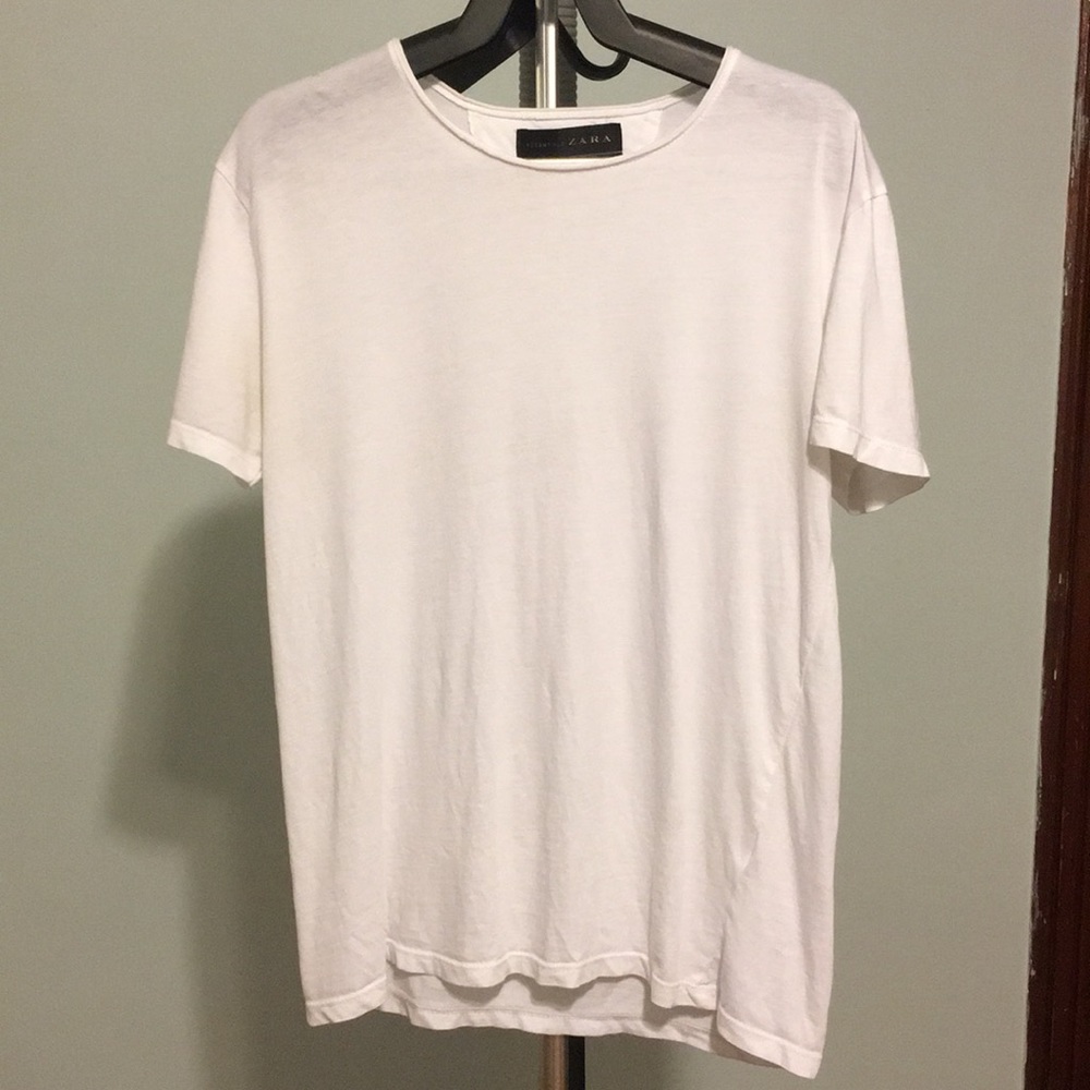 Zara white t shirt